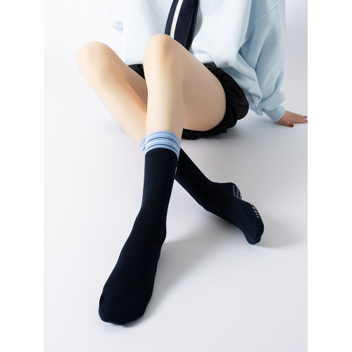學院風瑜珈襪子防滑專業女普拉提專用襪撞色新款室內地板襪運動襪 學院風瑜珈襪子防滑專業女普拉提專用襪撞色新款室內地板襪運動襪