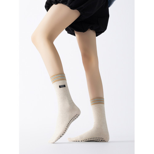 學院風瑜珈襪子防滑專業女普拉提專用襪撞色新款室內地板襪運動襪 學院風瑜珈襪子防滑專業女普拉提專用襪撞色新款室內地板襪運動襪