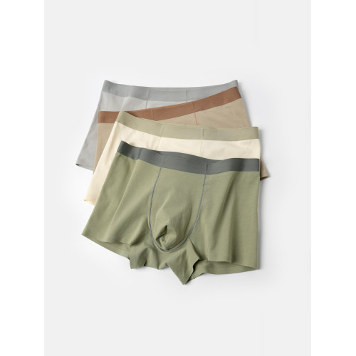 A類 男士平角內褲 50支棉撞色無痕10A抗菌平角內褲 大碼四季款 A類 男士平角內褲 50支棉撞色無痕10A抗菌平角內褲 大碼四季款