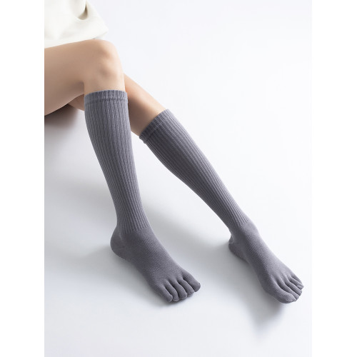 塑肌瘦腿壓力襪瑜珈襪子防滑專業女五指襪中筒普拉提襪子運動長襪 塑肌瘦腿壓力襪瑜珈襪子防滑專業女五指襪中筒普拉提襪子運動長襪