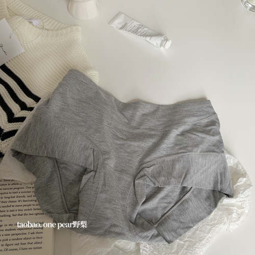 4條裝莫代爾女士內褲女高彈透氣純色中腰無痕大碼木代爾舒適短褲 4條裝莫代爾女士內褲女高彈透氣純色中腰無痕大碼木代爾舒適短褲