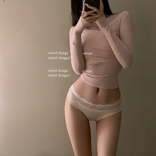 「LA」Liv·麗芙 | 軟線系列*陽光感純欲女孩蕾絲花邊女士甜內褲 「LA」Liv·麗芙 | 軟線系列*陽光感純欲女孩蕾絲花邊女士甜內褲