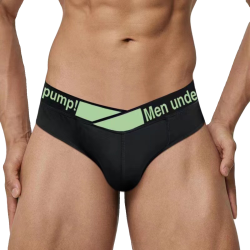 2條男士三角內褲男夏季超薄莫代爾個性潮流V字腰帶青年三角短褲頭