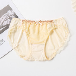 SWEAR/思薇爾平角無痕中腰舒適蕾絲S1040241三角1030241與1060241