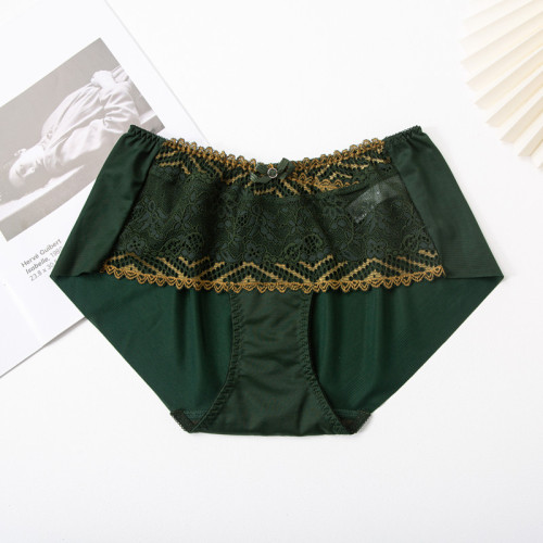 SWEAR/思薇爾平角無痕中腰舒適蕾絲S1040241三角1030241與1060241