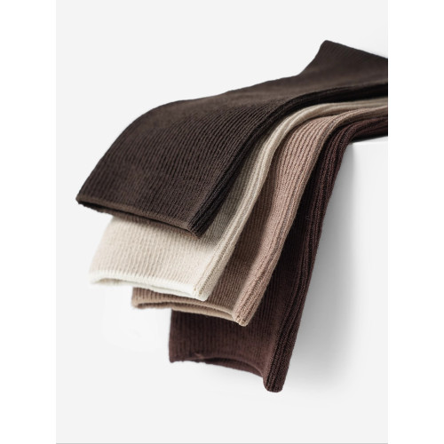 兩雙裝 女士精梳棉純色堆堆襪 保暖彈力中筒襪 手工對目 春秋款 兩雙裝 女士精梳棉純色堆堆襪 保暖彈力中筒襪 手工對目 春秋款