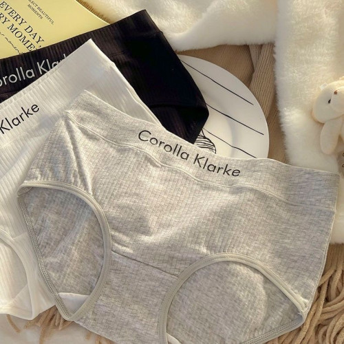 新款內褲女純棉襠透氣薄款學生韓版少女生簡約大碼中腰三角褲頭夏 新款內褲女純棉襠透氣薄款學生韓版少女生簡約大碼中腰三角褲頭夏