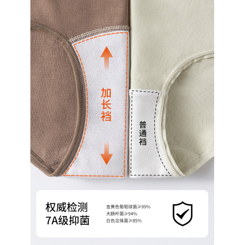 美拉德純棉內褲女高腰收腹加長抗菌襠大碼無痕透氣女生秋冬短褲頭 美拉德純棉內褲女高腰收腹加長抗菌襠大碼無痕透氣女生秋冬短褲頭