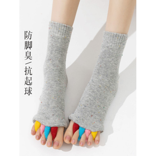拇指外翻矯正 五指襪瑜珈分趾襪 女 露趾襪子
