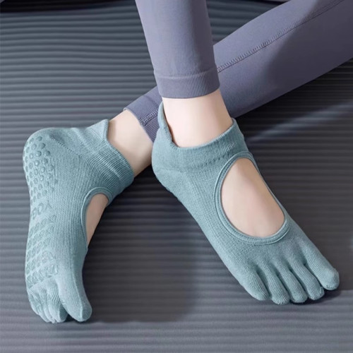 瑜珈襪子防滑專業女五指襪普拉提襪子室內地板襪成人瑜珈防滑襪 瑜珈襪子防滑專業女五指襪普拉提襪子室內地板襪成人瑜珈防滑襪