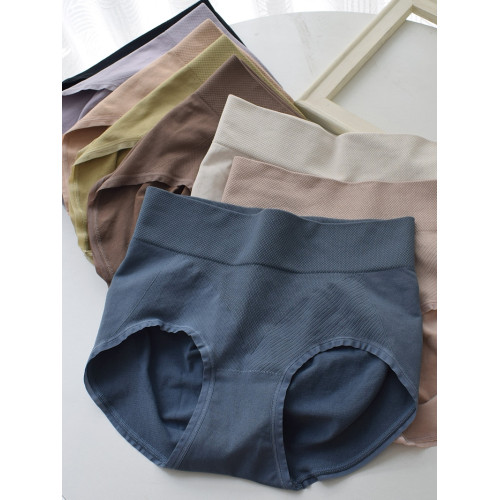 貝萊婭中腰微收腹短褲女無縫包臀提臀內褲色棉檔三角褲寬腰12610 貝萊婭中腰微收腹短褲女無縫包臀提臀內褲色棉檔三角褲寬腰12610