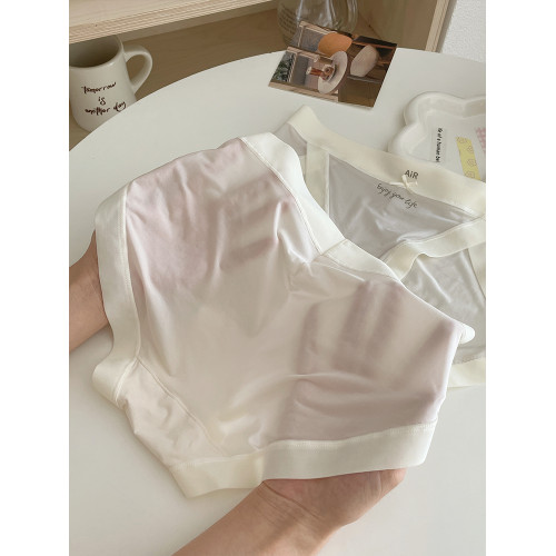 高開叉空氣裸感冰絲無痕面膜女士內褲輕薄透氣中腰包臀速乾三角褲 高開叉空氣裸感冰絲無痕面膜女士內褲輕薄透氣中腰包臀速乾三角褲