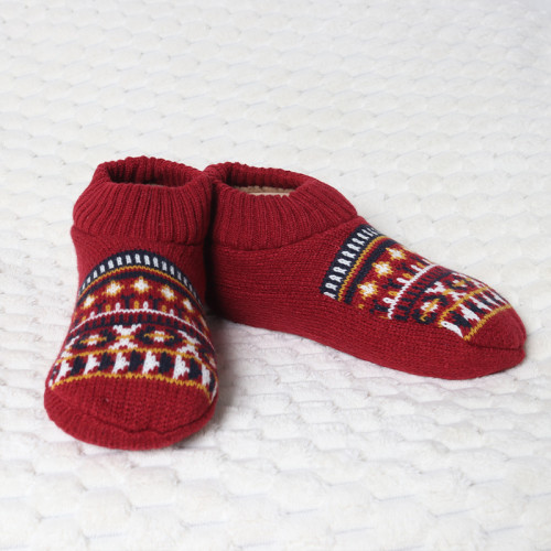 冬季地板襪子家居保暖雪地襪睡眠地毯襪拖鞋襪防滑暖腳神器防腳冷