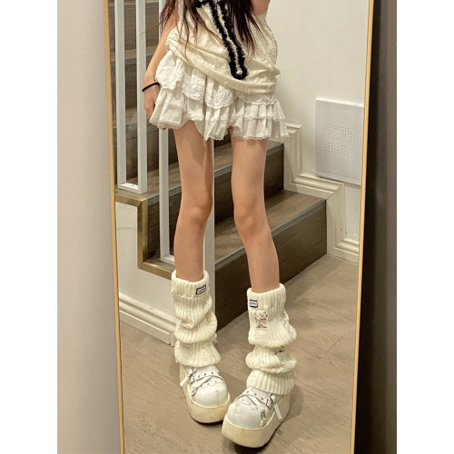 AY To films 破洞針織襪套秋冬松緊口保暖亞文化辣妹小腿堆堆腿套 AY To films 破洞針織襪套秋冬松緊口保暖亞文化辣妹小腿堆堆腿套