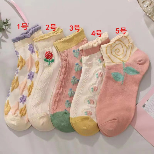 2025新款襪子女ins潮百搭可愛日系韓版短襪女襪短筒船襪夏天薄款 2025新款襪子女ins潮百搭可愛日系韓版短襪女襪短筒船襪夏天薄款