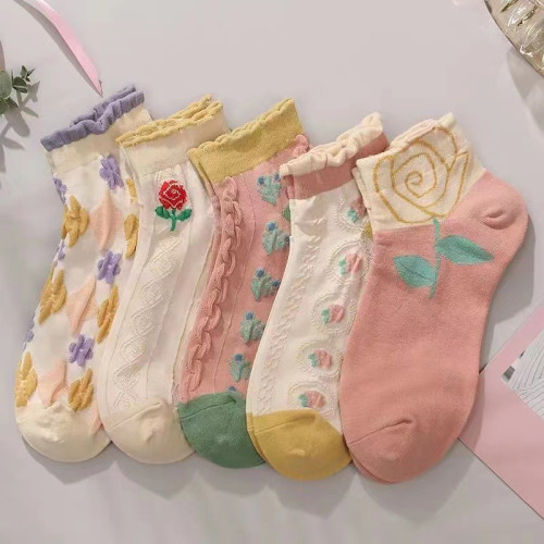 2025新款襪子女ins潮百搭可愛日系韓版短襪女襪短筒船襪夏天薄款 2025新款襪子女ins潮百搭可愛日系韓版短襪女襪短筒船襪夏天薄款