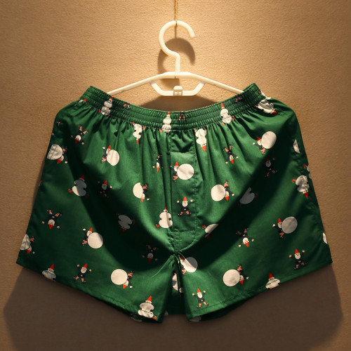 寬松男士內褲男阿羅褲純棉平角褲衩夏季透氣居家休閒睡褲四角短褲 寬松男士內褲男阿羅褲純棉平角褲衩夏季透氣居家休閒睡褲四角短褲