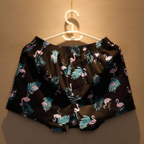 寬松男士內褲男阿羅褲純棉平角褲衩夏季透氣居家休閒睡褲四角短褲 寬松男士內褲男阿羅褲純棉平角褲衩夏季透氣居家休閒睡褲四角短褲