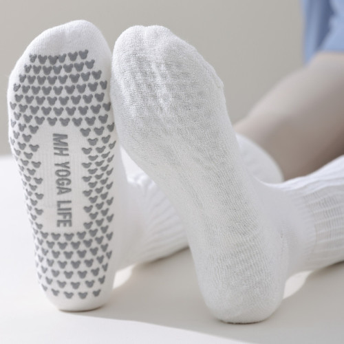 2025新款瑜珈襪子秋冬加厚毛圈長筒專業防滑普拉提健身小腿堆堆襪 2025新款瑜珈襪子秋冬加厚毛圈長筒專業防滑普拉提健身小腿堆堆襪