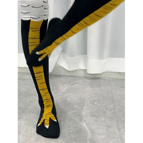 搞怪雞腿襪子創意個性雞爪襪子地板襪創意趣味瑜珈襪健身長筒襪子 搞怪雞腿襪子創意個性雞爪襪子地板襪創意趣味瑜珈襪健身長筒襪子