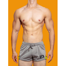 D.M男家居褲低腰性感居家短褲 簡約系繩滌綸休閒阿羅褲平角褲四角