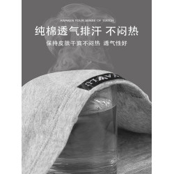 雅鹿純棉男士內褲平角短褲頭寬松透氣底褲衩青少年運動四角新款夏