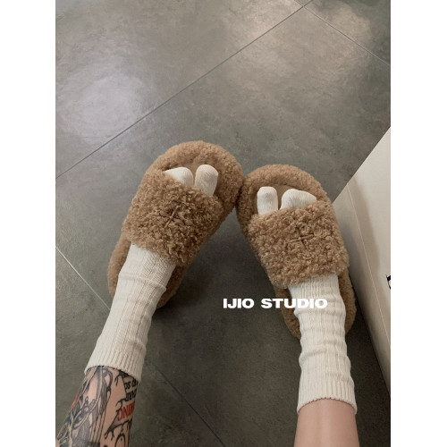 IJIO 秋冬粗針純色分趾襪日系復古二趾堆堆棉襪Tabi搭配襪加厚 IJIO 秋冬粗針純色分趾襪日系復古二趾堆堆棉襪Tabi搭配襪加厚