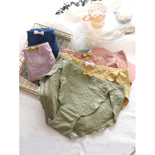 加大碼內褲女 純棉胖mm200斤性感高開叉中腰透氣日系抗菌三角春秋 加大碼內褲女 純棉胖mm200斤性感高開叉中腰透氣日系抗菌三角春秋