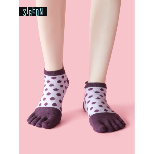 SIGEDN雙面防滑瑜珈襪子專業五指襪女普拉提包趾舞蹈矽膠分趾棉襪 SIGEDN雙面防滑瑜珈襪子專業五指襪女普拉提包趾舞蹈矽膠分趾棉襪
