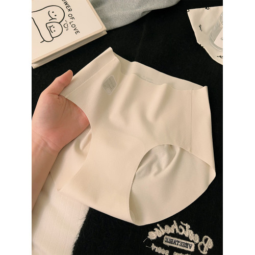 80支棉無痕10A抑菌內褲女士純棉全棉襠2025新款高腰提臀三角短褲 80支棉無痕10A抑菌內褲女士純棉全棉襠2025新款高腰提臀三角短褲