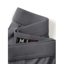 高腰男士內褲肥佬超大碼透氣寬松竹纖維莫代爾胖子加長襠平角褲頭