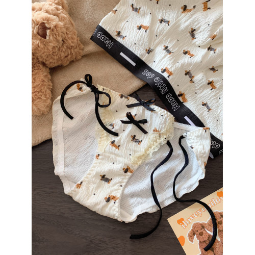 甜心修狗~情侶內褲一男一女款7a級抑菌純棉襠四角三角褲2026新款