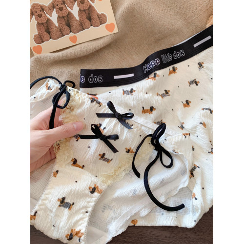 甜心修狗~情侶內褲一男一女款7a級抑菌純棉襠四角三角褲2026新款