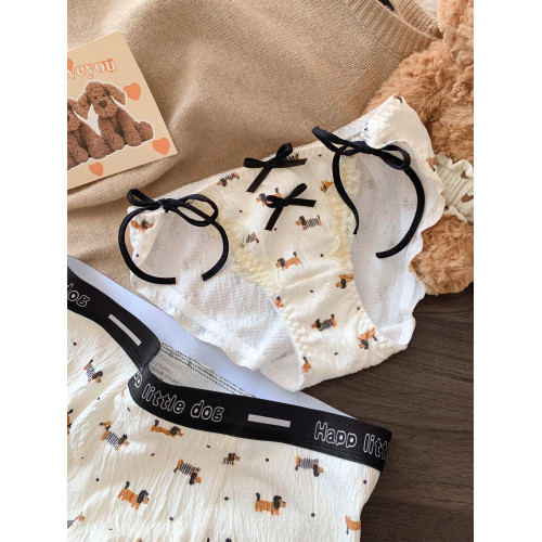 甜心修狗~情侶內褲一男一女款7a級抑菌純棉襠四角三角褲2026新款