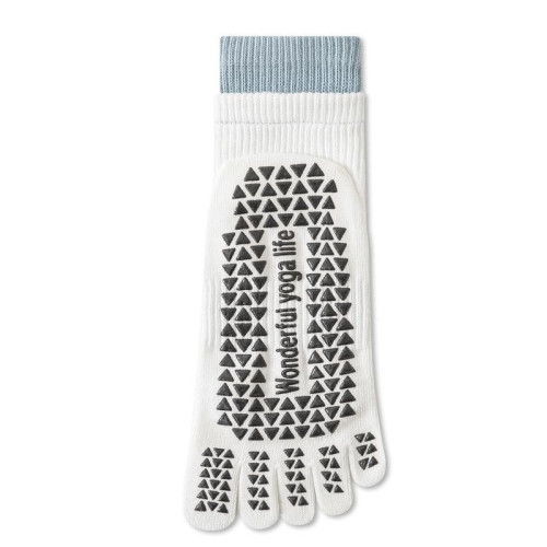 雙羅口瑜珈襪專業防滑室內普拉提居家健身運動襪五指分區吸汗抗菌 雙羅口瑜珈襪專業防滑室內普拉提居家健身運動襪五指分區吸汗抗菌