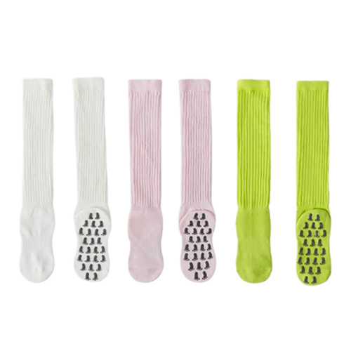 瑜珈襪子防滑專業女長筒室內地板襪成人健身防滑襪小腿普拉提襪子