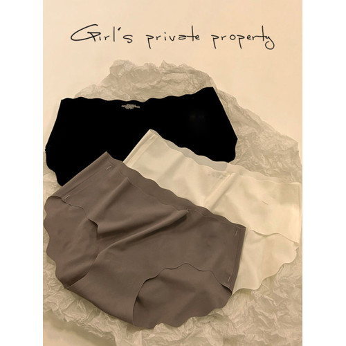 冰絲內褲女無痕薄款新款2024簡約純色女士女生少女純棉襠三角短褲 冰絲內褲女無痕薄款新款2024簡約純色女士女生少女純棉襠三角短褲