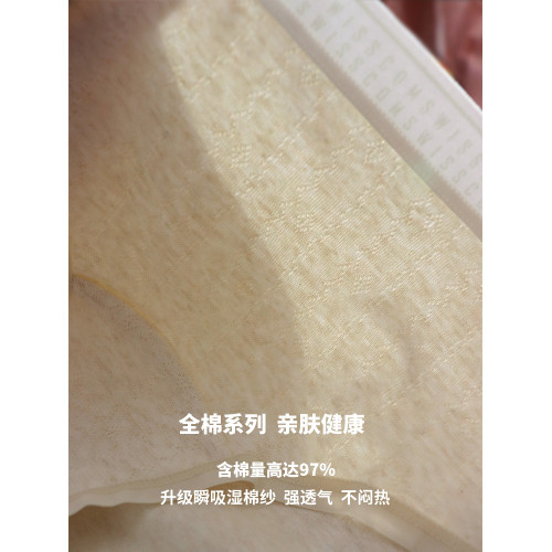 生態有機棉內褲女生純棉7A抑菌中腰透氣加長襠少女2025新款三角褲 生態有機棉內褲女生純棉7A抑菌中腰透氣加長襠少女2025新款三角褲