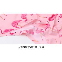 男士小三角半包臀性感內褲個性印花冰絲無痕U凸比基尼男褲衩夏