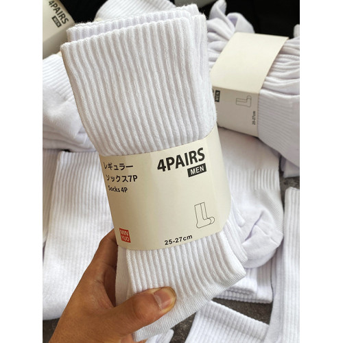 襪子男中筒襪白色純棉加厚毛巾底男生運動高筒襪吸汗防臭長筒襪 襪子男中筒襪白色純棉加厚毛巾底男生運動高筒襪吸汗防臭長筒襪