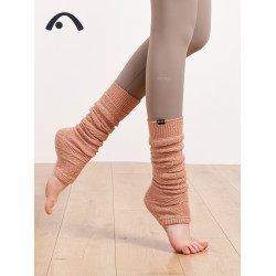 愛暇步瑜珈襪套秋冬空中高級普拉提長筒襪腳腕腳踝護腿保暖堆堆襪