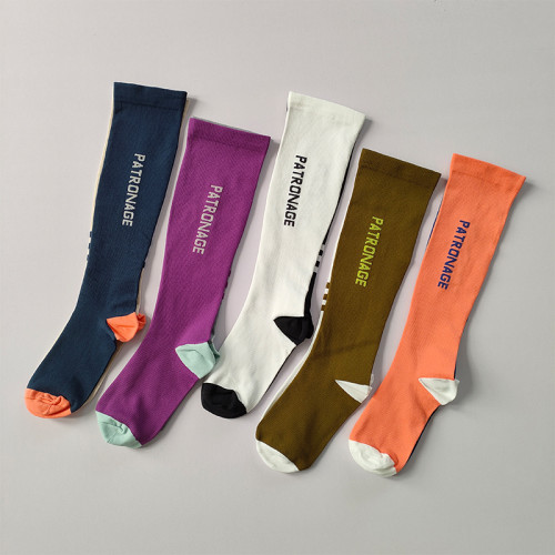 瑜珈襪子彈力專業女士跑步跳繩舞蹈長筒健身襪瘦腿運動籃球壓力襪 瑜珈襪子彈力專業女士跑步跳繩舞蹈長筒健身襪瘦腿運動籃球壓力襪