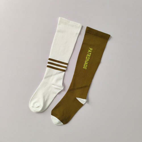 瑜珈襪子彈力專業女士跑步跳繩舞蹈長筒健身襪瘦腿運動籃球壓力襪 瑜珈襪子彈力專業女士跑步跳繩舞蹈長筒健身襪瘦腿運動籃球壓力襪