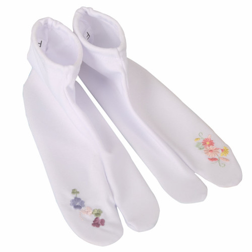 日本足袋和服木屐專用點膠襪二指襪cosplay角色黑白二趾襪分趾襪