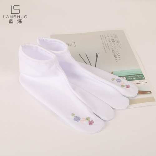 日本足袋和服木屐專用點膠襪二指襪cosplay角色黑白二趾襪分趾襪