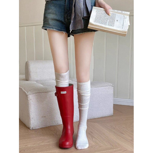 又奶又欲~誰能拒絕~竪紋微壓顯瘦!夏季薄款小腿襪堆堆襪配長靴~ 又奶又欲~誰能拒絕~竪紋微壓顯瘦!夏季薄款小腿襪堆堆襪配長靴~