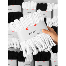 子墨襪子男士純棉紗線冬長筒7A抗菌白色長襪運動防臭毛巾底黑厚款