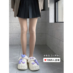 光腿神器女秋裸感超自然冬厚款加絨逼真肉色絲襪連褲襪薄款打底褲