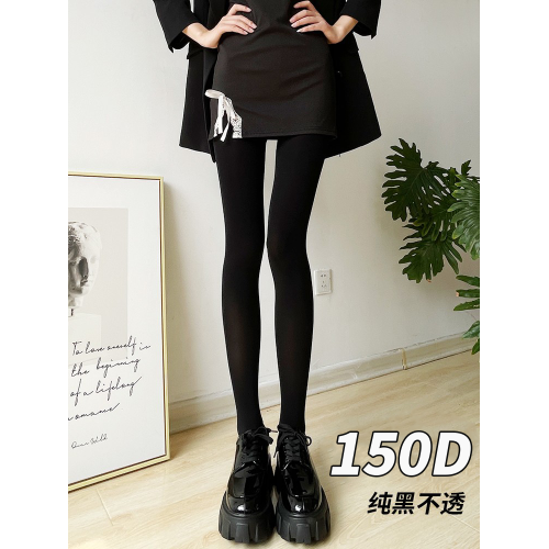 蔣大貓30D微透壓力顯瘦腿加厚黑色透肉絲襪連褲襪40D黑絲秋冬款 蔣大貓30D微透壓力顯瘦腿加厚黑色透肉絲襪連褲襪40D黑絲秋冬款