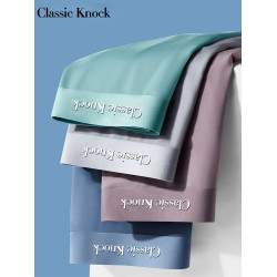 男士內褲冰絲平角褲透氣大碼抗菌男生夏季薄款四角短褲οхck禮盒